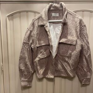 Z Supply Women's Tan Teddy Jacket